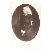 Gräfin Lonyayl jako pomocná zdravotní sestra