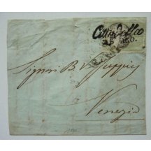 Itálie - dopis vyplacený kolkem ... RR