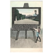 Miniportrét císaře Františka Josefa, schönbrunnský park