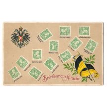 Známkomluva- orlice, prapor, známky (2)