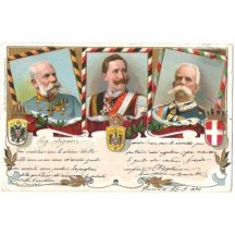 Franz Josef a Wilhelm, představitel Švýcarska