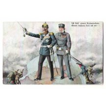 Wilhelm and Franz Joseph , walking around the world