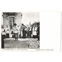 Slavnostní akt ze svěcení mostu- Praha