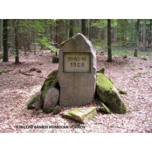 Jubilejní kámen Přírodní park Homolka - Vojířov