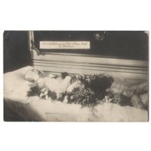 Franz Josef v rakvi v Schönbrunnu ve svém pokoji, 11.tisk