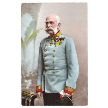 Franz Joseph in blue uniform , 2nd variant