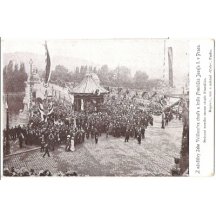 Svěcení mostu Františka Josefa v Praze