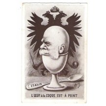 Franz Josef jako vařené vajíčko, které si Itálie vychutná