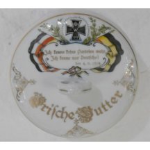 Porcelánový kryt na pečivo