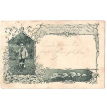 Pohlednice k císařovo jubileu 50. let vlády