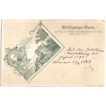 Návštěva kostelu v Haesburgeru císařem Františkem Josefem