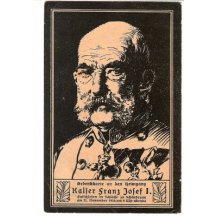 Děkovná karta císaře Františka Josefa