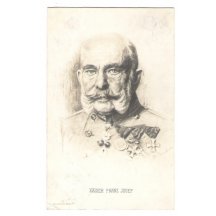 Good look on face of emperor Franz Joseph