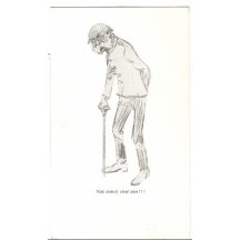 Franz Josef před smrtí - nemohoucí stařík