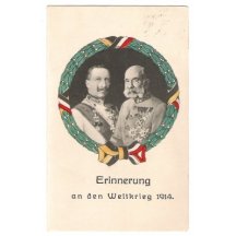 Wilhelm a Franz Josef: Na památku světové válce 1914