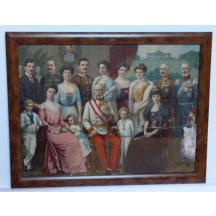 Color paintings of Franz Joseph's family