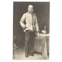 Standing Franz Joseph in fur uniform