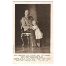 Franz Joseph and archduke Franz Joseph Otto 