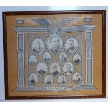 Němečtí zastupitelé v čele s Wilhelmem