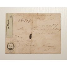 Nádražní dopis vyfrankovaný 5 Kr. kolkem