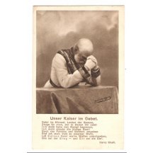 Praying emperor Franz Joseph, 3rd variant