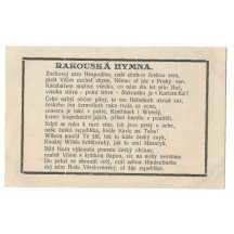 Rakouská hymna s českým textem