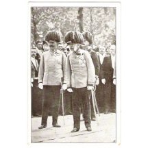 Císař Franz Josef a Franz Ferdinand- okolo představitelé města, 2.tisk