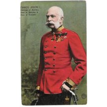 Franz Joseph in red uniform - low prevalence of this view