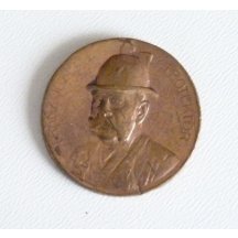 Bronzová medaile protektora císaře Františka Josefa