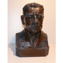Bronze bust of emperor Hindenburg