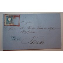 Rakousko - dopis s červeným razítkem - malý výskyt