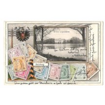 Schloss Leopoldskron - známky a orlice