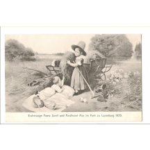 Franz Josef při dětské hře