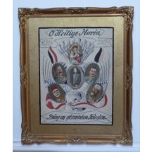 Obraz s portréty evropských vládců