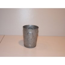 Portrait of Franz Josef on tinny cup