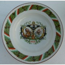 Two identical plates