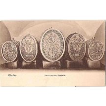 Sud na víno - soubor patriotických sudů / MNICHOV