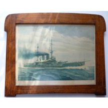 Obraz válečné lodi SM ZRINYI