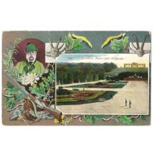 Franz Josef a myslivecká tématika, pohled na Schönbrunn