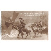 Hliněné karikatury císařů Wilhelma a Franz Josefa