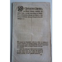 Cirkulář Josef II. 