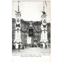 Návštěva císaře Franz Josefa v Praze , duben 1907