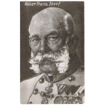 Emperor Franz Joseph in dark tone