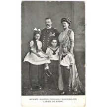 Arcikníže Franz Ferdinand v kruhu své rodiny
