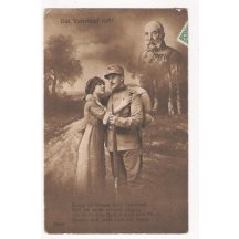 Milé rozloučení vojáka, Franz Josef v pozadí