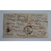 Zajímavý ruský dopis s pečetěmi
