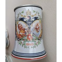 Půllitr Franz Josef I. a Wilhelm II.