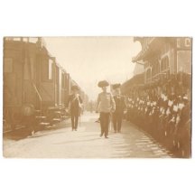 Franz Josef vystoupil z vlaku