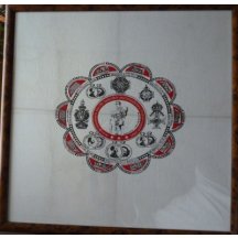 Patriotický šátek - voják a řády Rakouska