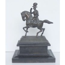  Císař František Josef I. na koni 